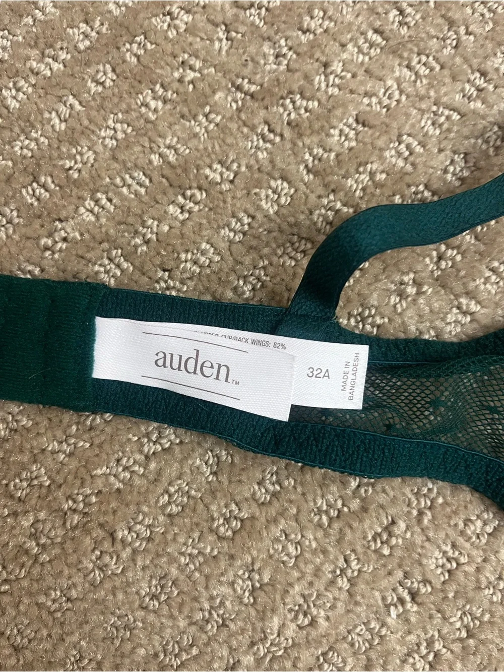 dark green Lace Balconette Bra - Women Intimates